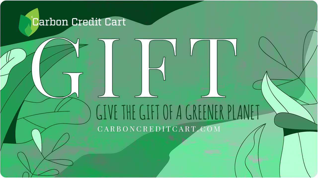 Spreading Joy: Carbon Credits & the Art of Gift Cards